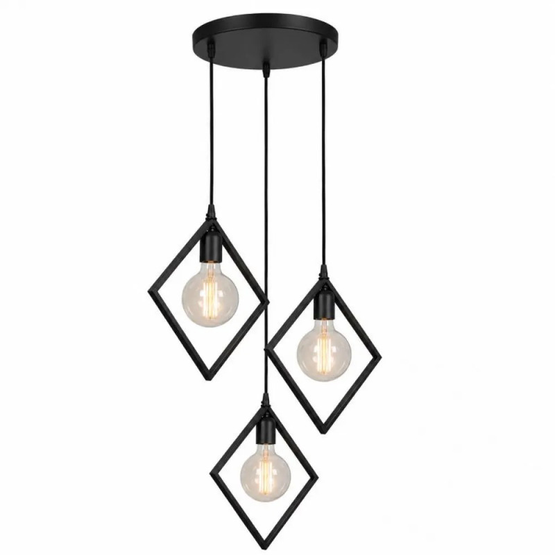 NG Lighting Κρεμαστό Φωτιστικό Οροφής Ρόμβος Χειροποίητ